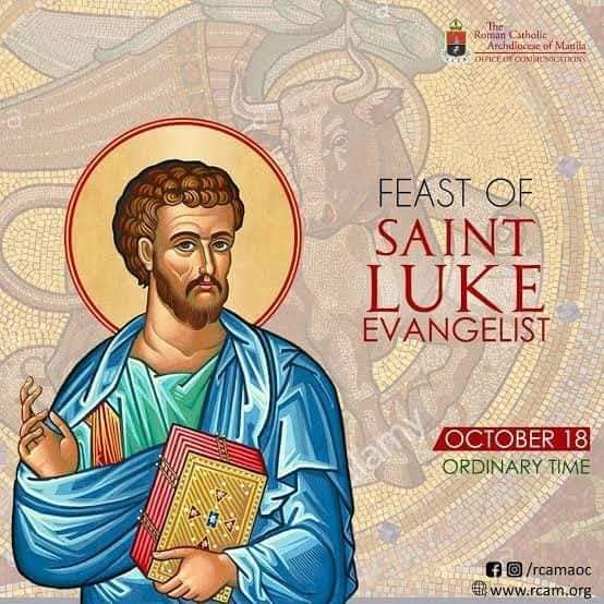 REFLECTION FOR THE FEAST OF ST. LUKE (2) Homily Hub